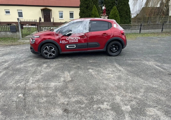Citroen C3 cena 27500 przebieg: 4700, rok produkcji 2022 z Krotoszyn małe 379